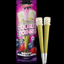 DoubleDoink THCA Pre-Roll Joint 2 pack Berry Marmalade Slushie