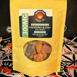 Fireworks and Chill CBD Infused Dog Treats | An Augusta Hemp Company Exclusive