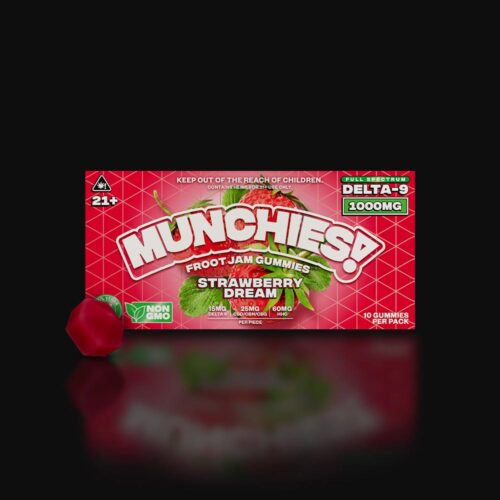 MUNCHIES Froot Jam Gummies in Strawberry Dream Flavor