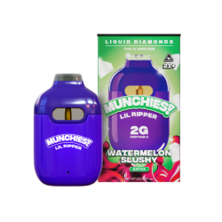 2g Lil Ripper THCA Liquid Diamond Vapes by MUNCHIES | Watermelon Slushy